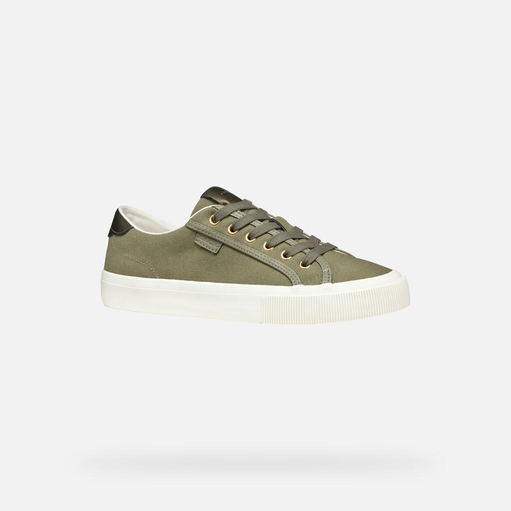 Baskets Femme D EMMELENY Vert Sauge/Vert 3/7