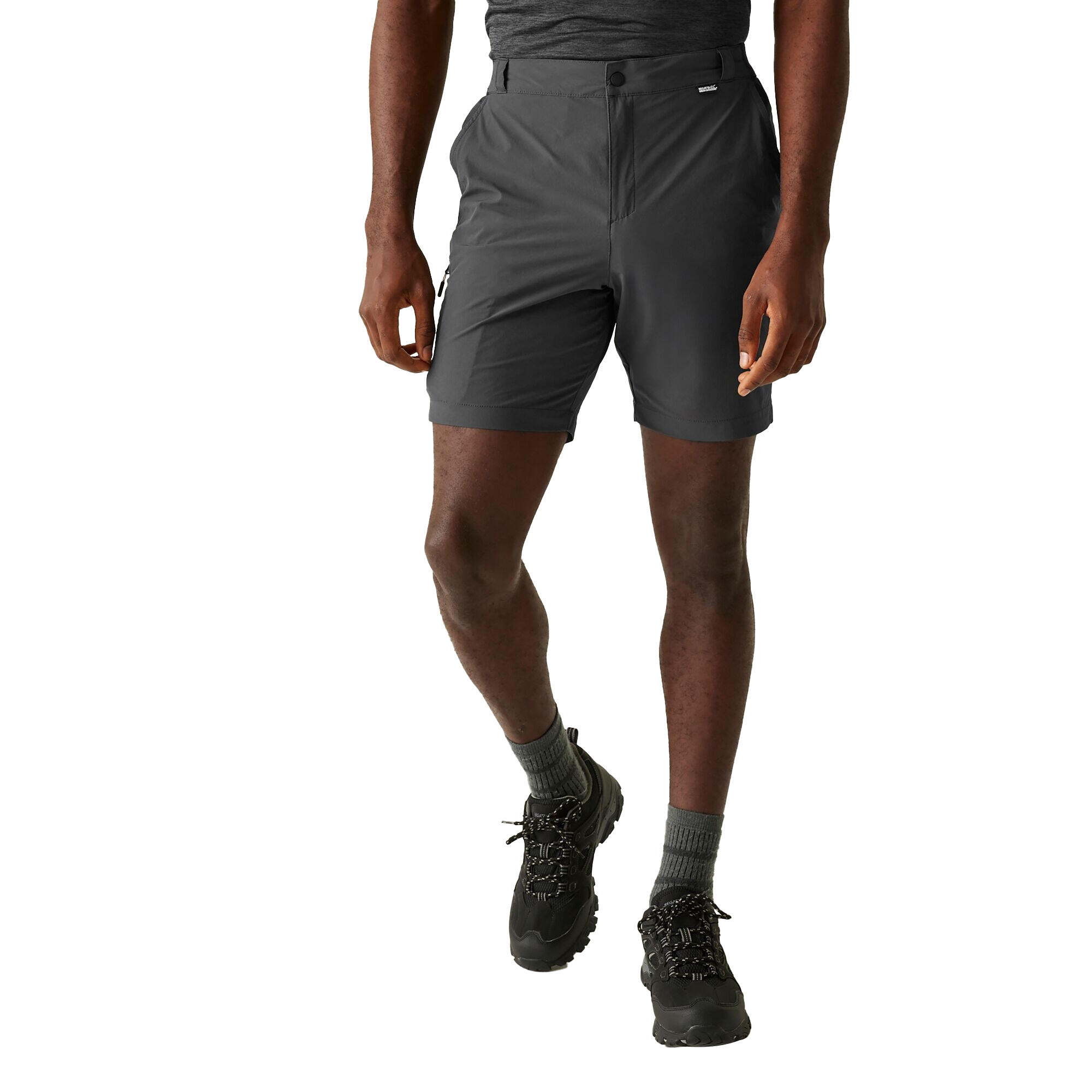 "Travel Light" Shorts für Herren Asche 4/5