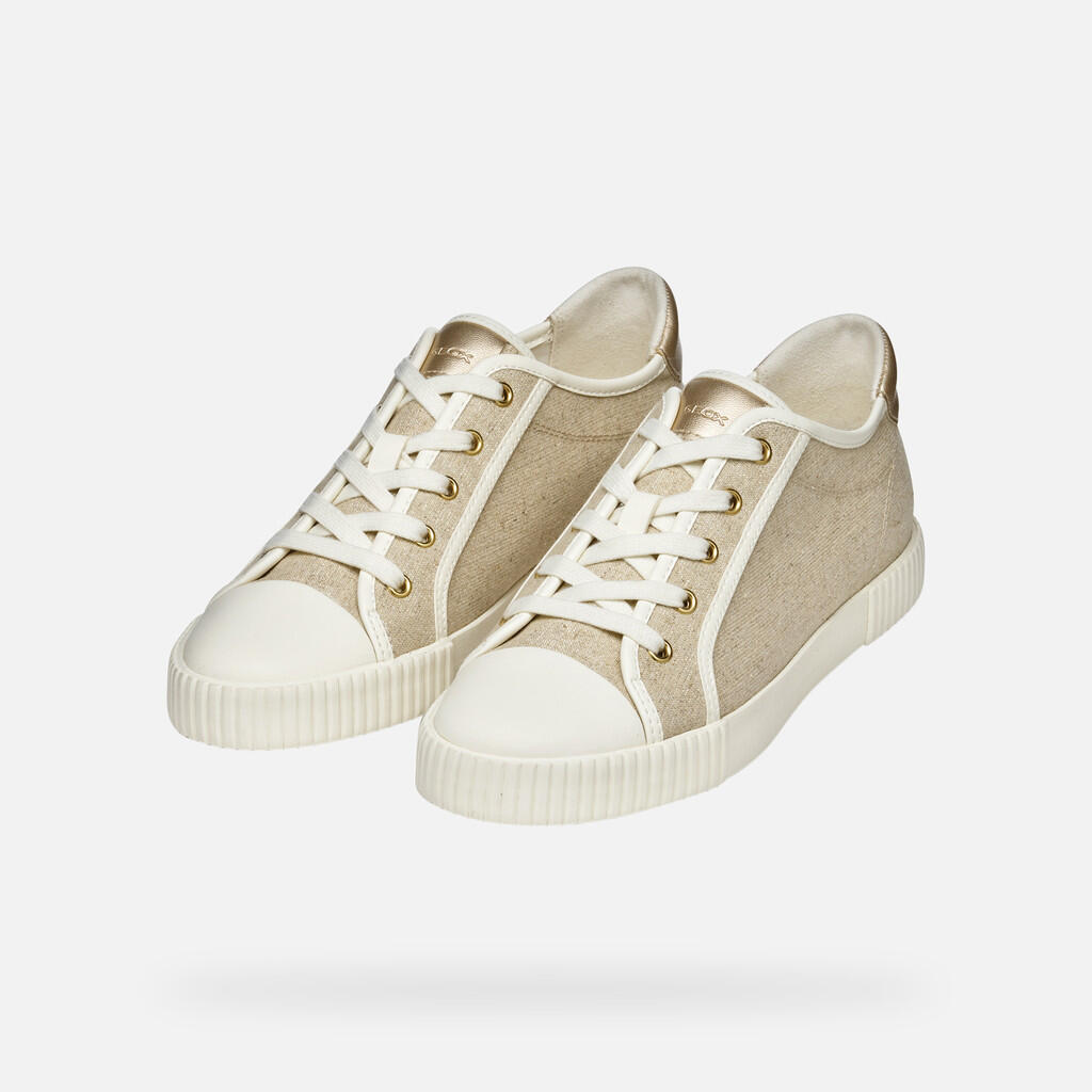 Baskets Femme D BLOMIEE Beige Clair/Blanc 4/7