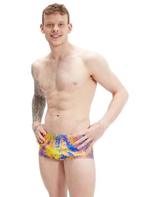 Speedo club training allover digital slip 17cm - uk maat 26