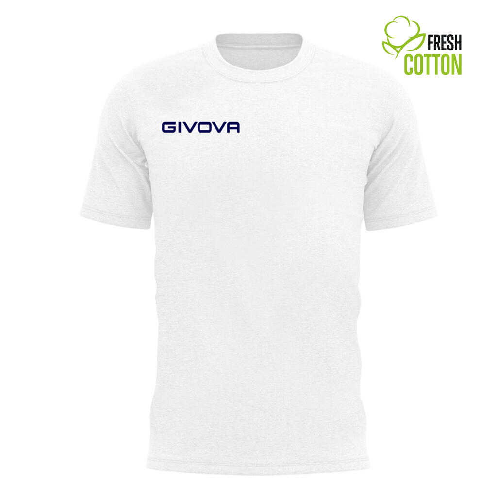 Camiseta unisex 3082 de algodón 100% con logo estampado 2/5