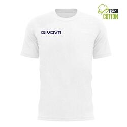 T-shirt Unisexe Givova en Coton Blanc - Taille XL