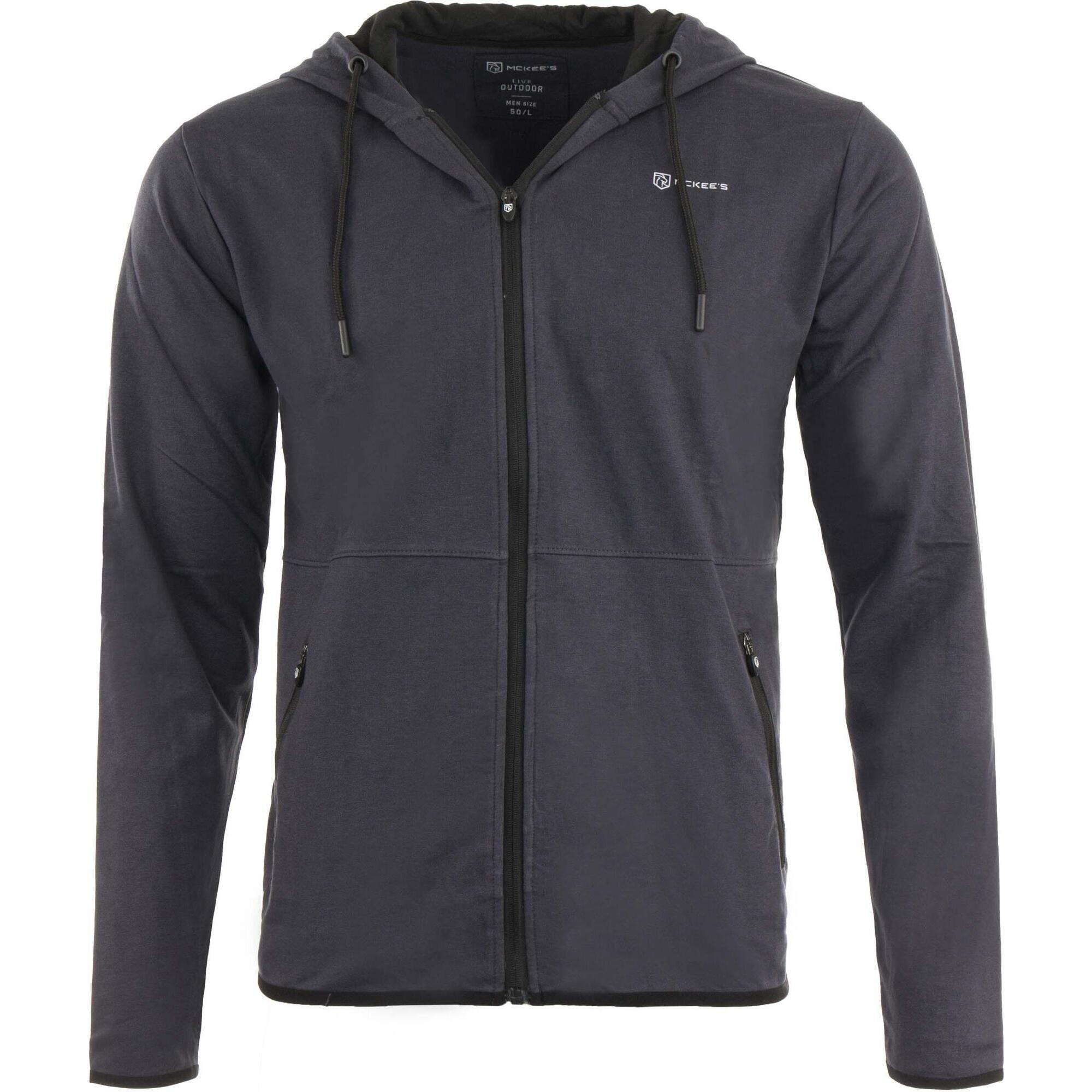 Bluza z Kapturem McKees - Solid Dusty Blue Rozmiar L