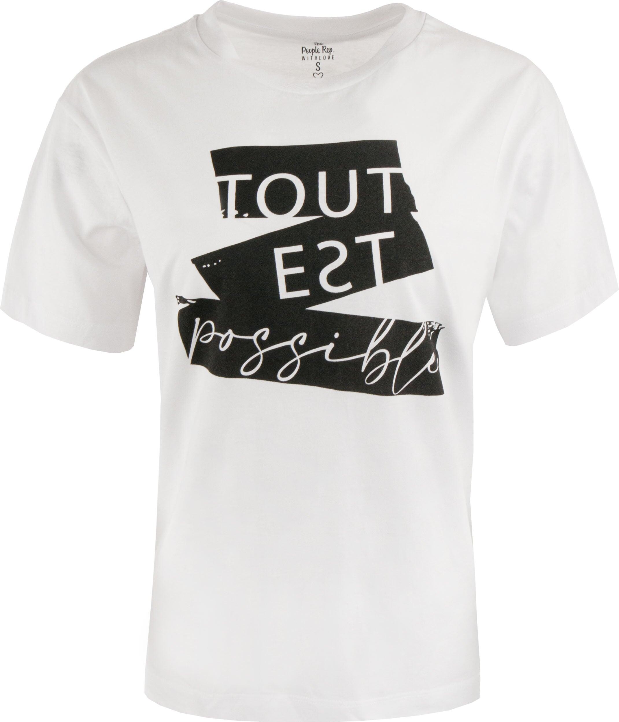 ZONE PERFECT Camiseta Feminina Elegante Minerva Branca M - Camiseta Confortável de Algodão