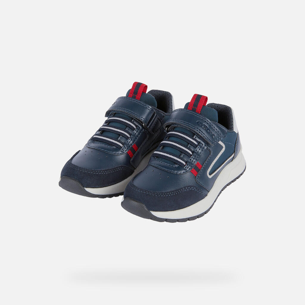 Buty GEOX J BRIEZEE B. Niebieski 3/7