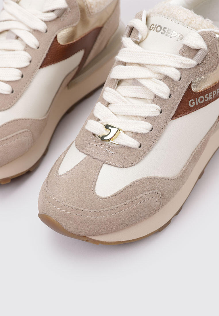 Zapatillas Mecosta GIOSEPPO Para Mujer - Piel, Plataforma 4.5 Cm, Elástico En Empeine