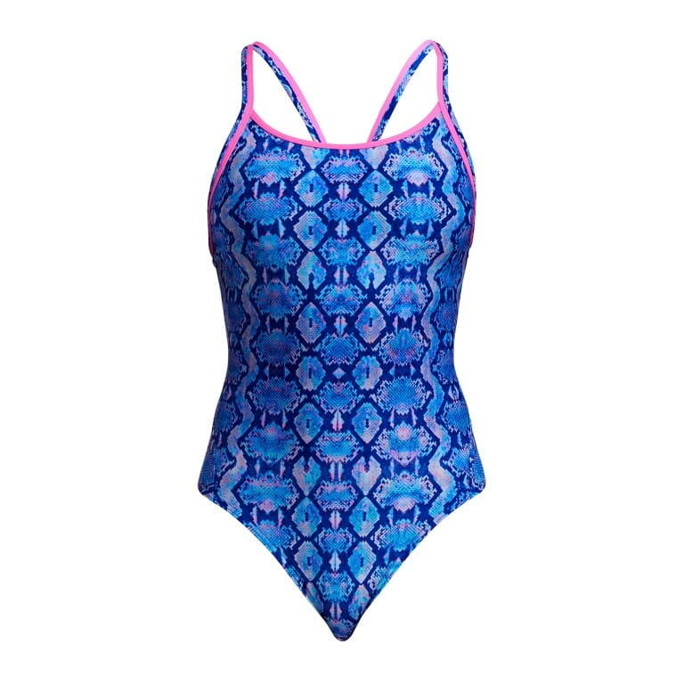 Strój kąpielowy jednoczęściowy FUNKITA Blue Viper - Diamond Back 4/7