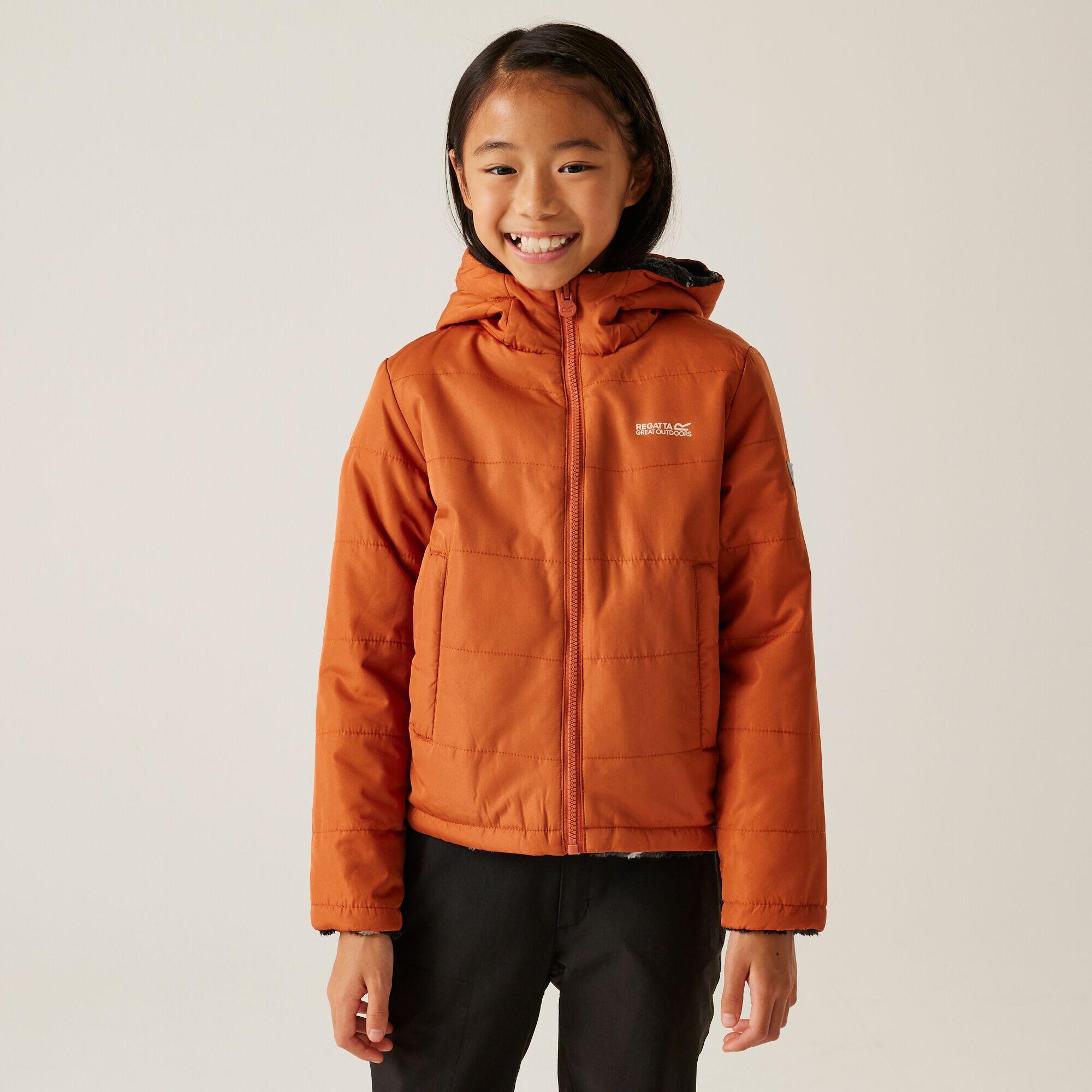 REGATTA Kyrell Kids Reversable Water Repellent Baffled Jacket