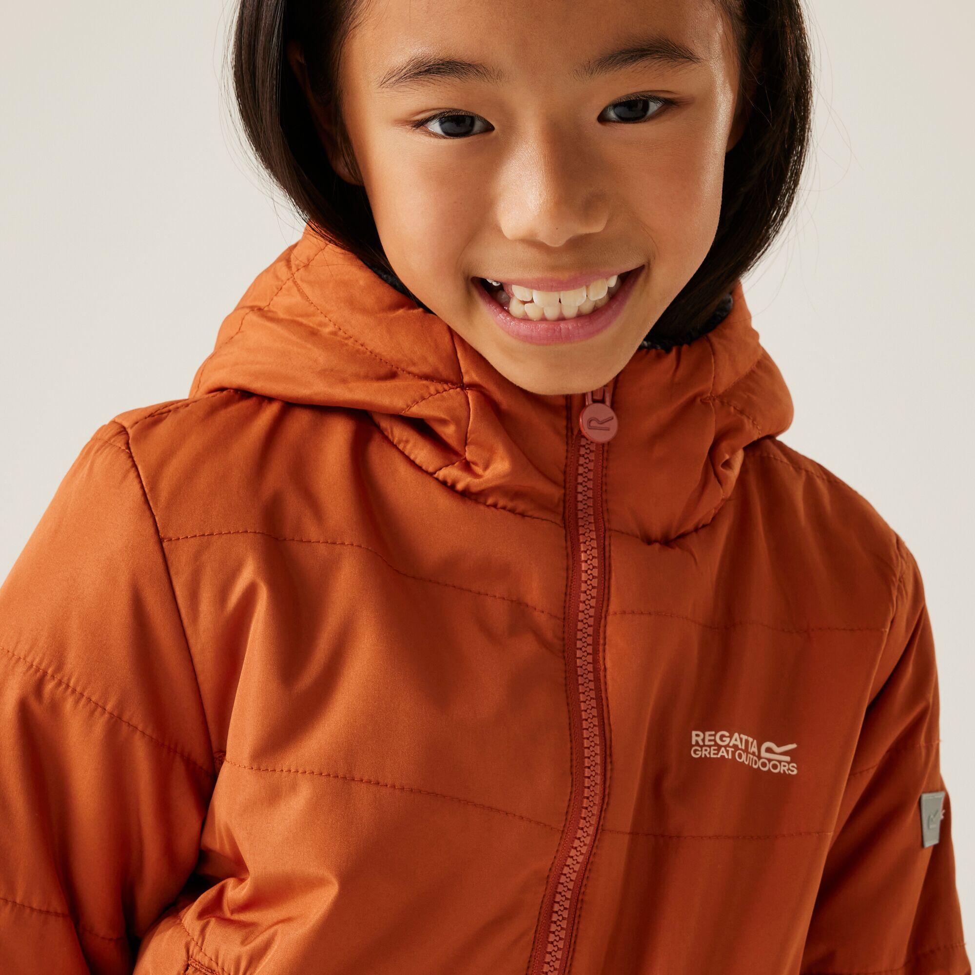 Kyrell Kids Reversable Water Repellent Baffled Jacket 4/7