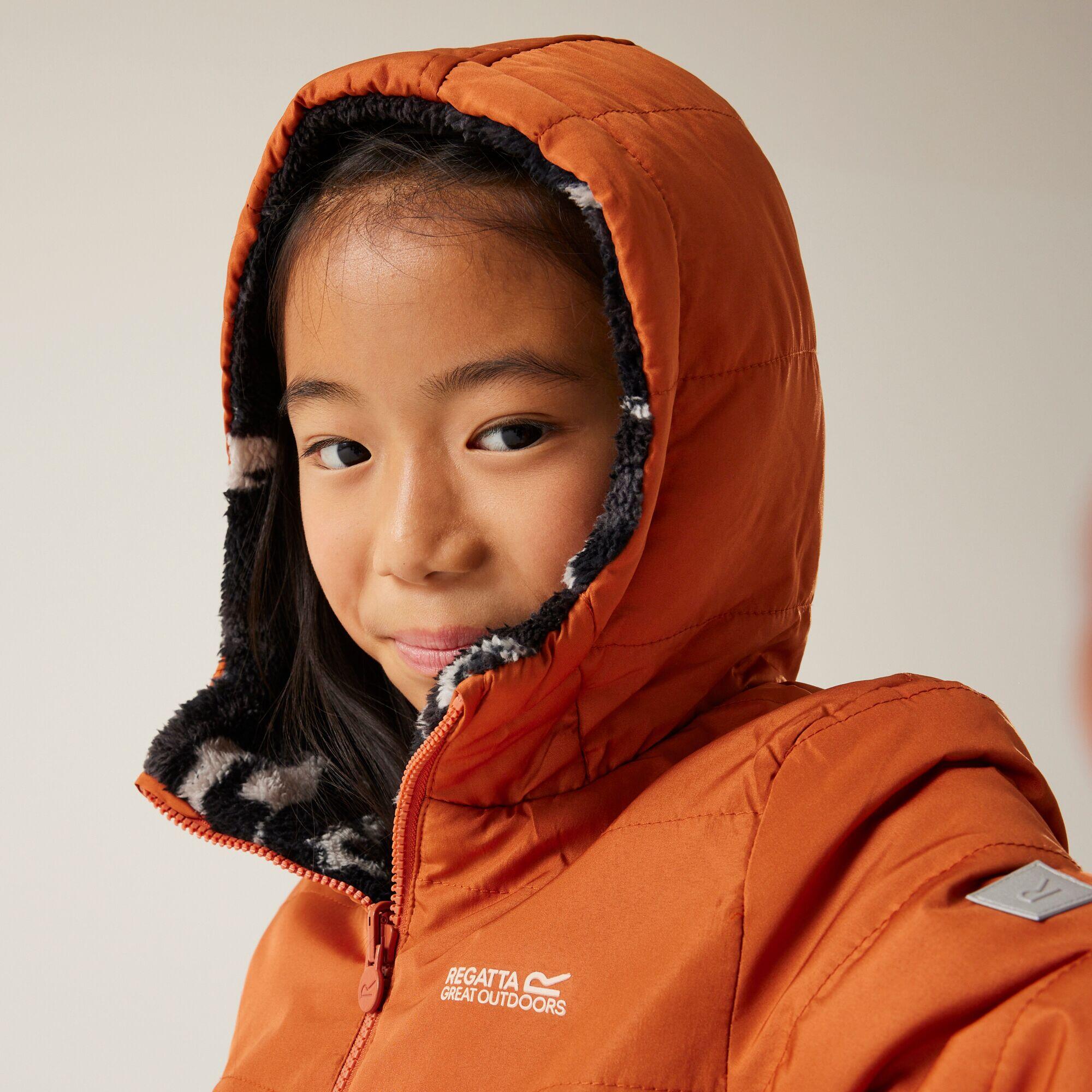 Kyrell Kids Reversable Water Repellent Baffled Jacket 5/7
