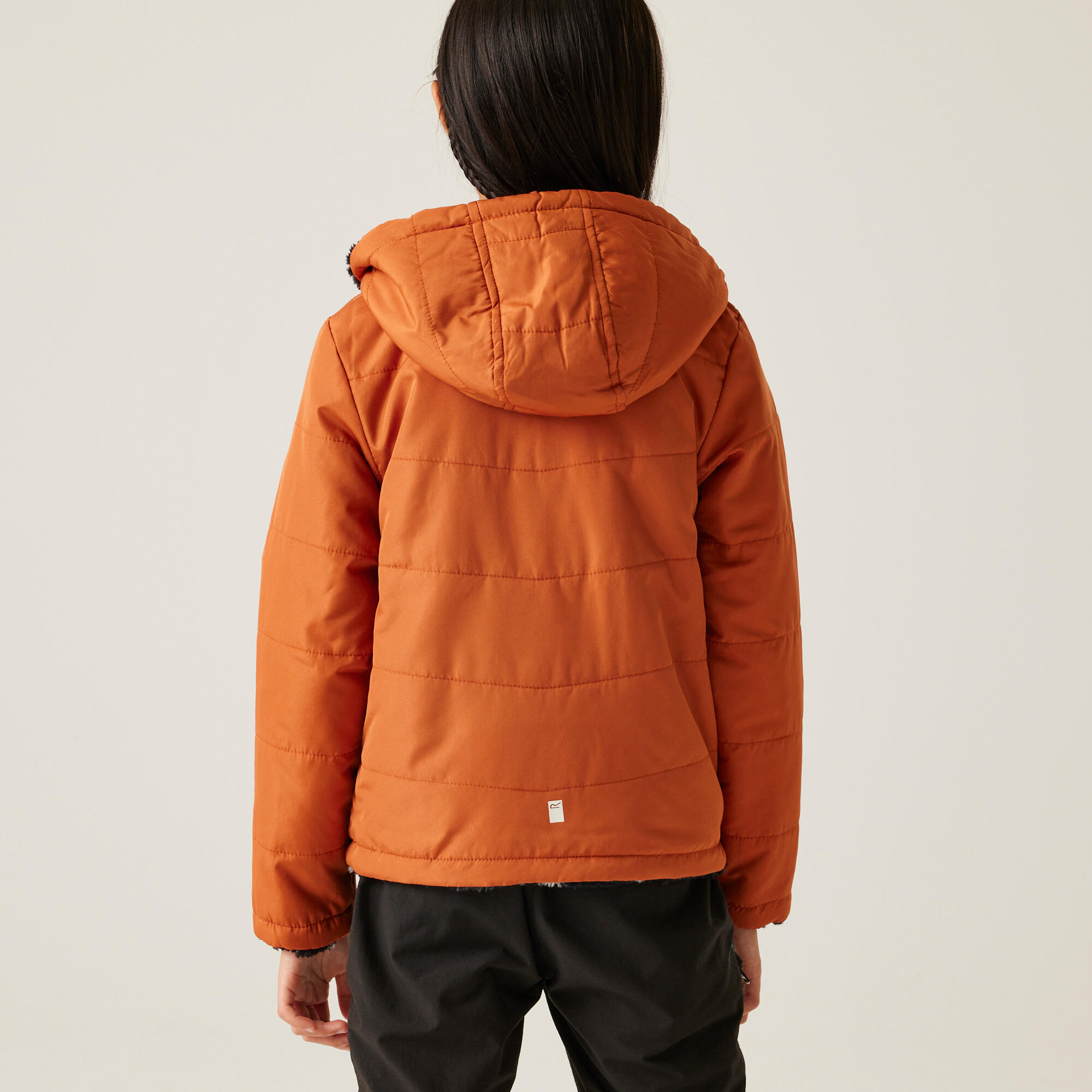 Kyrell Kids Reversable Water Repellent Baffled Jacket 2/7