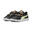 Dětské tenisky suchý zip Smash 3.0 Playdate PUMA Black Gold Moon Yellow