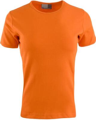 Damen T-Shirt Promodoro Interlock Orange XL – 100% Baumwolle