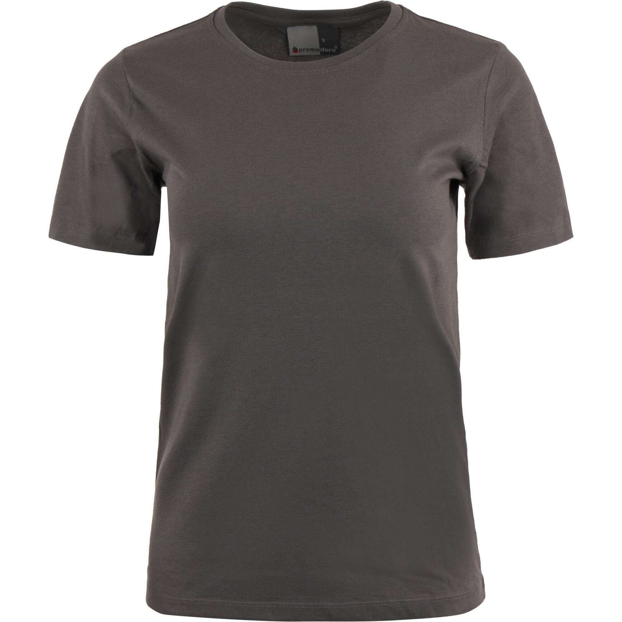 Holiprom - T-shirt Pour Femmes Promodoro Premium-t Coton Gris Clair - Chemise Manches Courtes - Gris - Decathlon