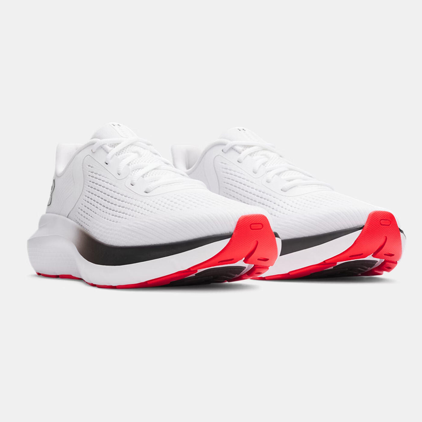 Chaussure de running UA Charged Rogue 5 pour homme Under Armour Blanche et rouge 5/5