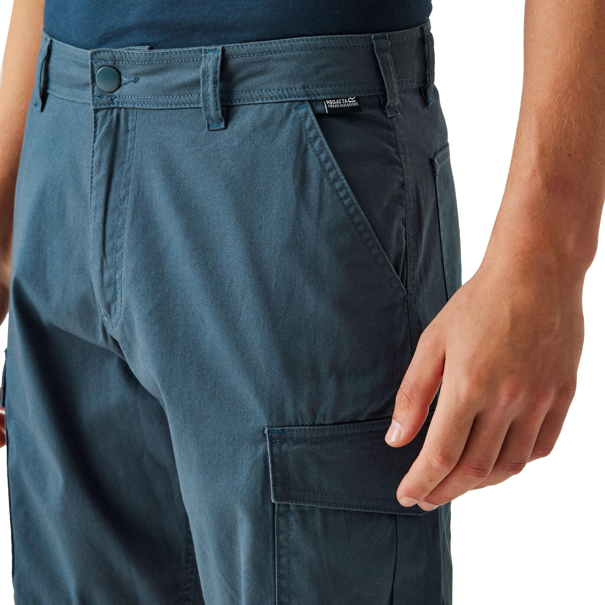 "Ruwan" Freizeitshorts für Herren Mitternachtsblau 3/5
