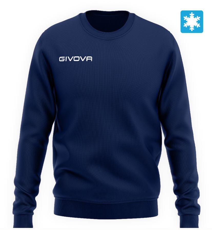 Givova Moletom Felpa Azul Masculino - Estilo e Conforto 2/5