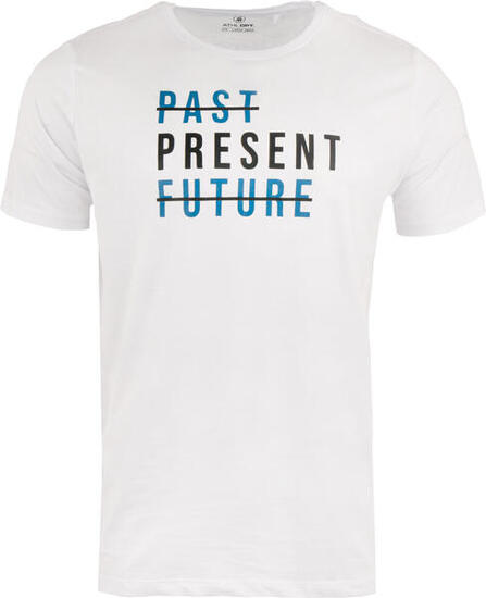 T-shirt ATHL DPT Morgan uomo – 100% cotone bianco