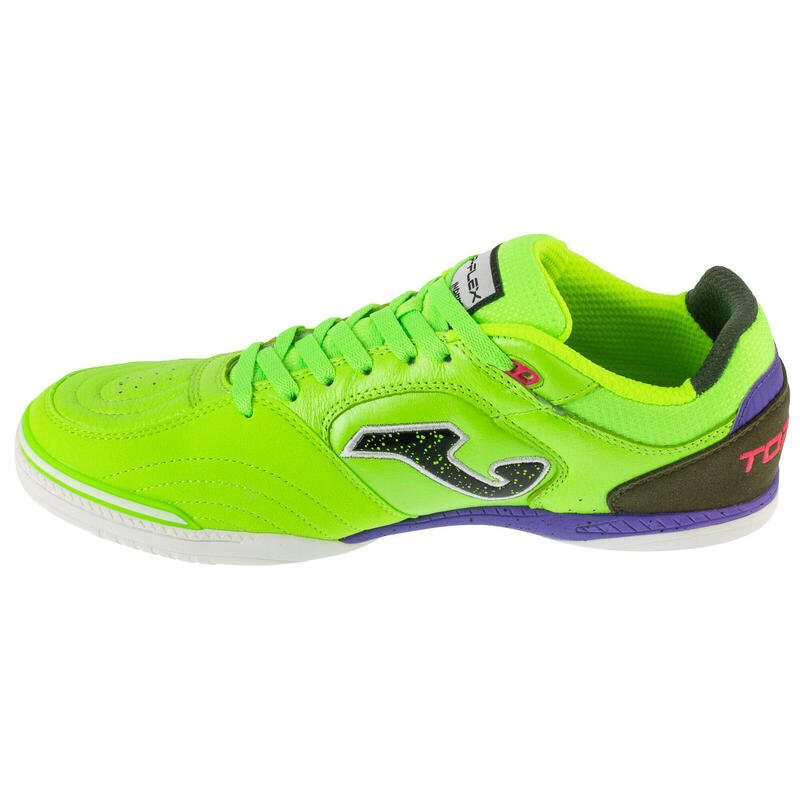 Încălțăminte de fotbal bărbați Joma Top Flex IN verde fosforescent