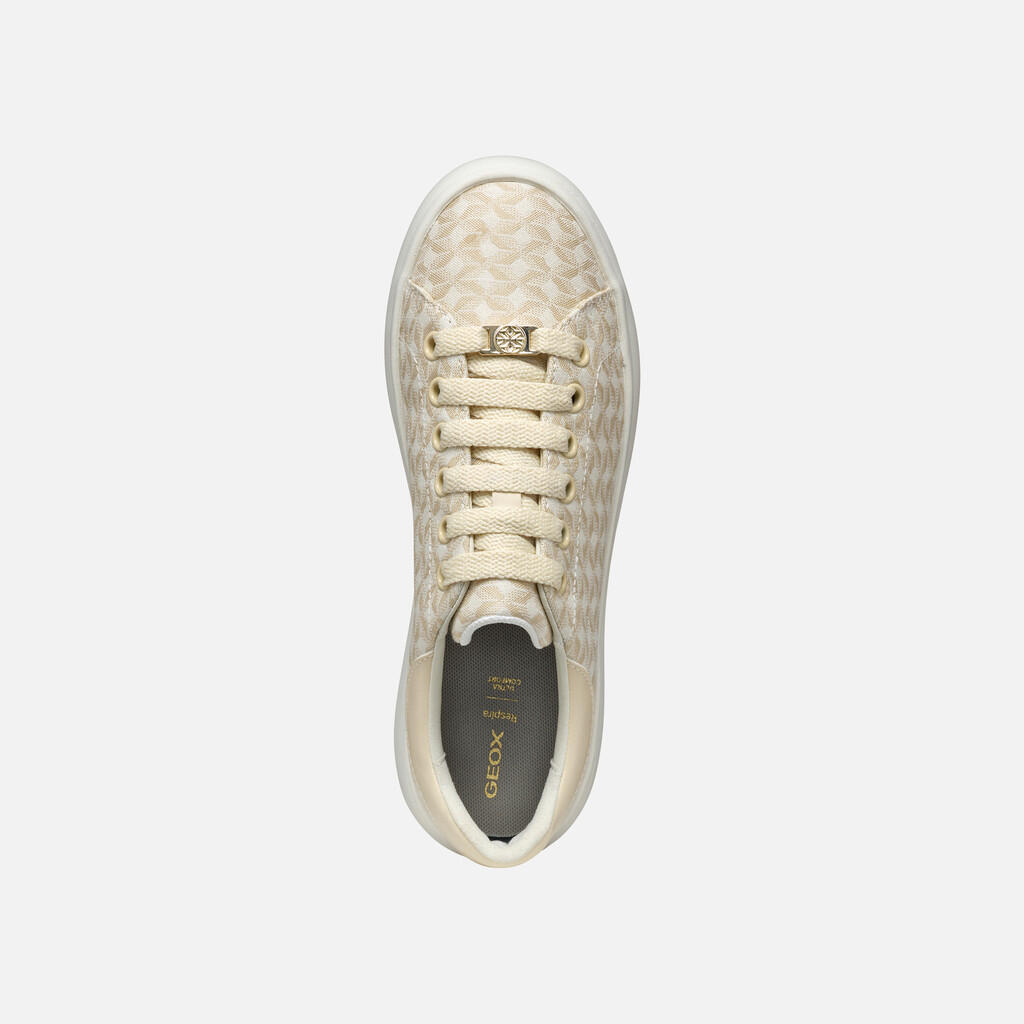 Baskets Femme D SPHERICA EC4.1 Blanc Cassé 6/7