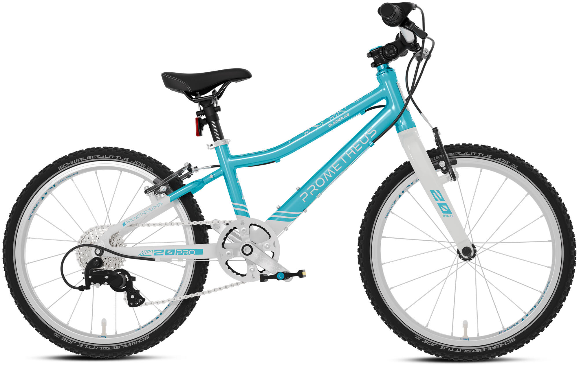 Kinderfahrrad 20 Zoll ab 6 Jahre Superleicht 7 Gang Fahrrad Blau Wei |  Decathlon