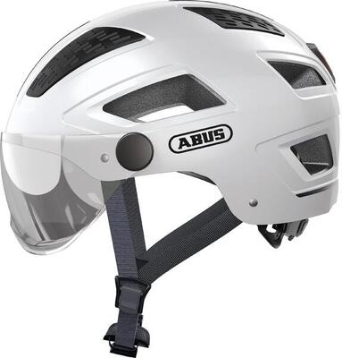 Abus hyban 2.0 ace fietshelm polar wit voor maten 52-58cm