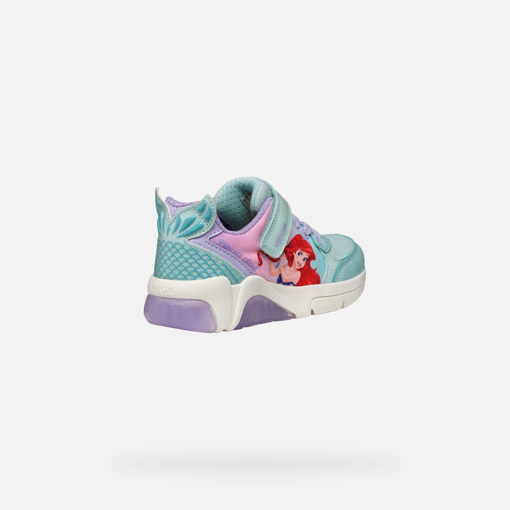 Baskets Fille FADINLIGHT JUNIOR Bleu Eau/Lilas 5/7