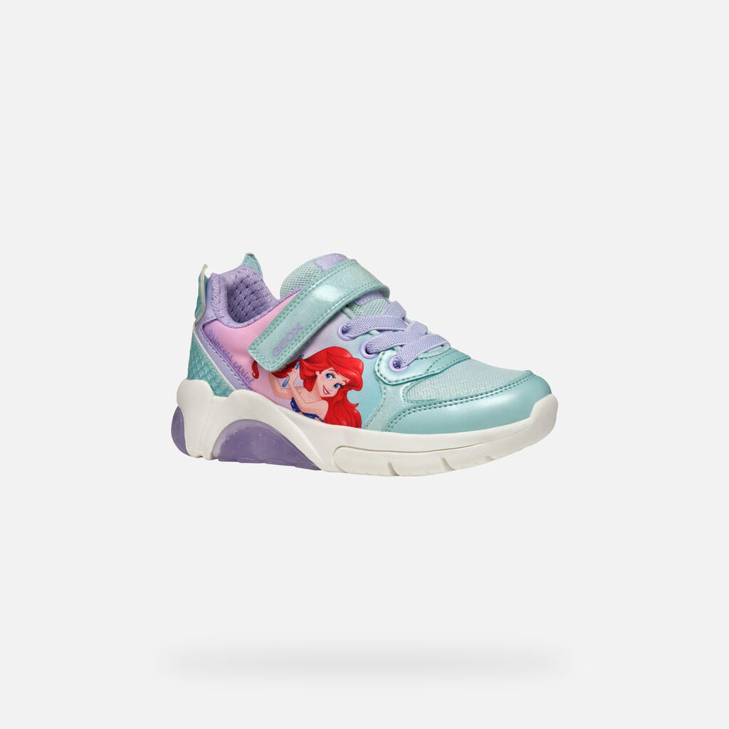 Baskets Fille FADINLIGHT JUNIOR Bleu Eau/Lilas 3/7