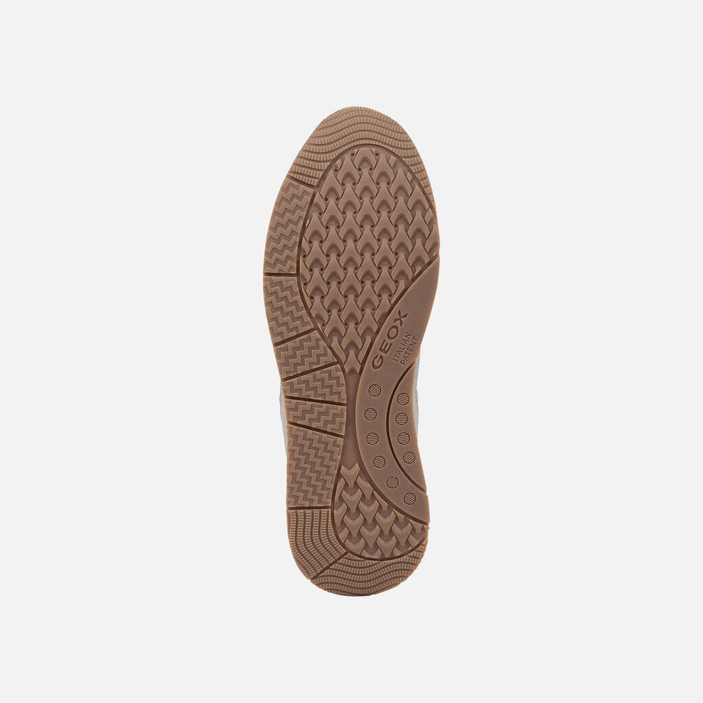 Baskets Femme BULMYA WOMAN Or Clair/Beige 7/7