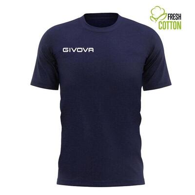 Givova Marine Blue Cotton T-Shirt 4xl für Männer
