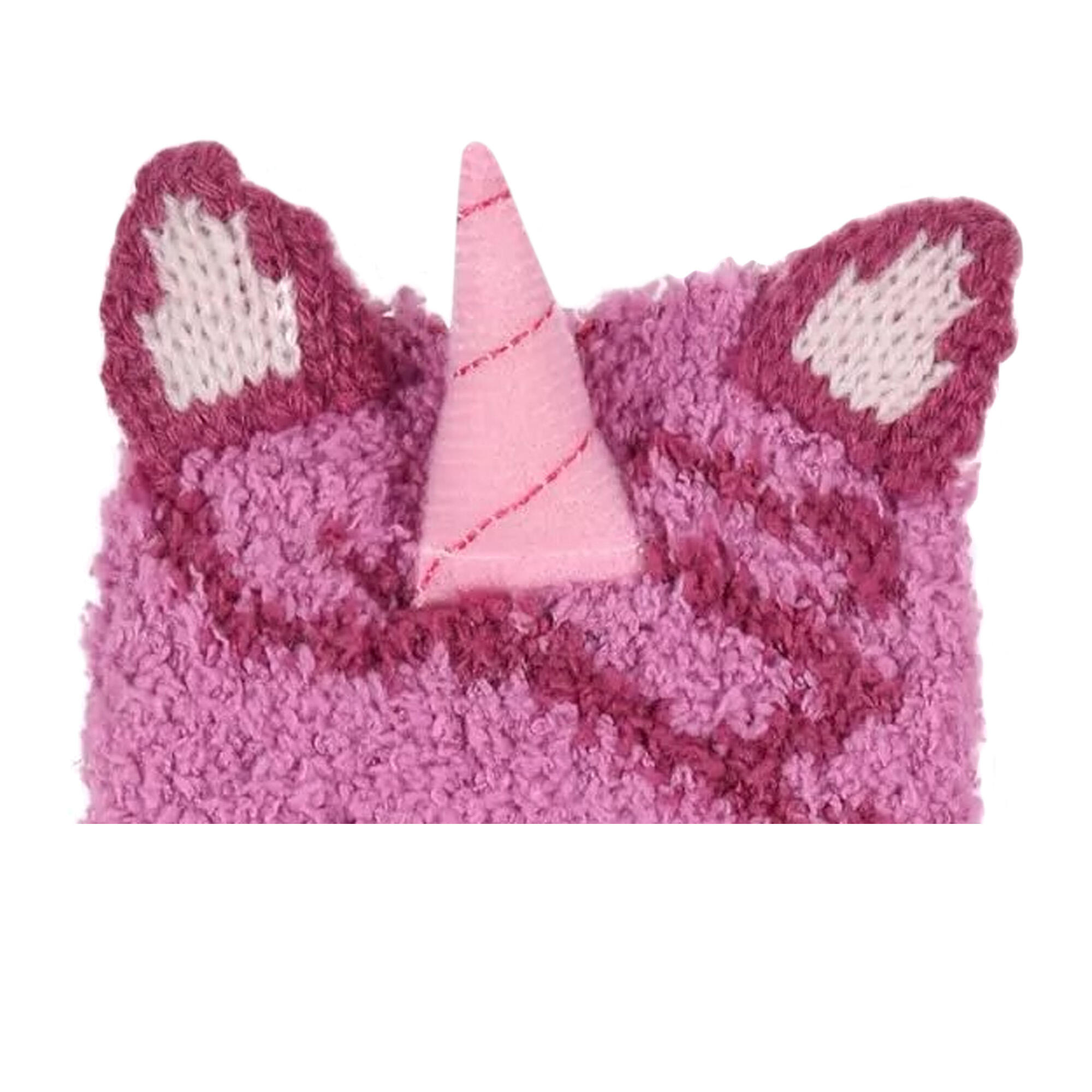 Childrens/Kids Mudplay Unicorn Socks (Radiant Orchid) 3/4