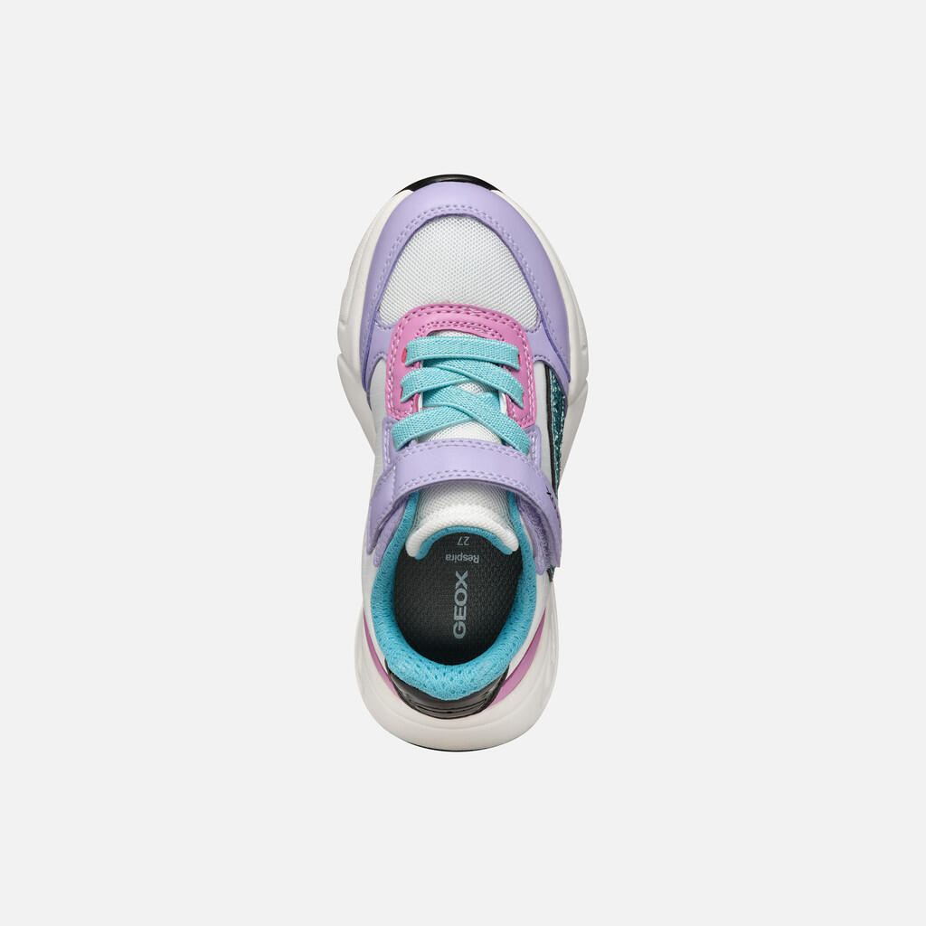 Baskets Fille LOFTUS GIRL Lilas/Turquoise 7/7
