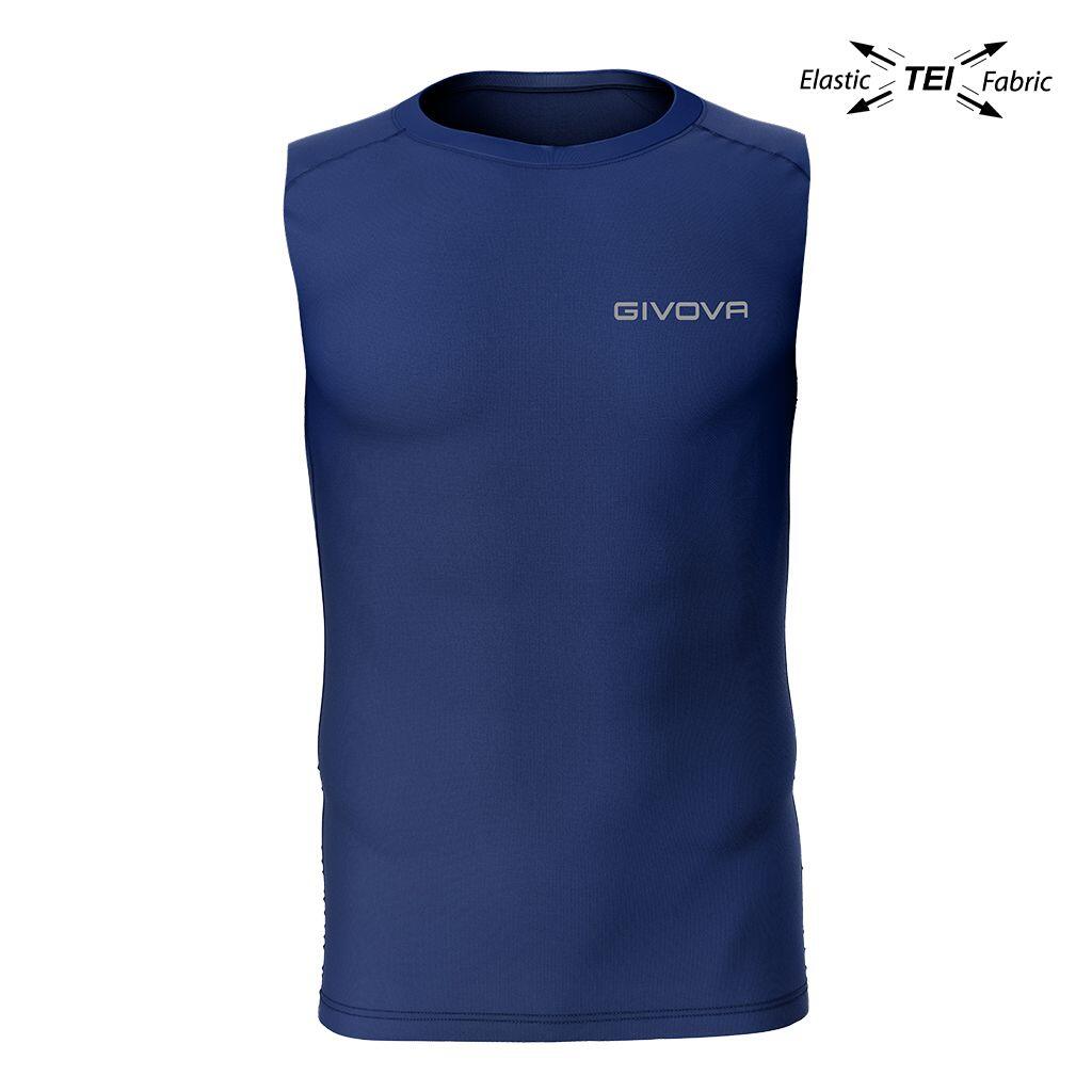 GIVOVA Top de Tanque Esportivo Givova Unissex Corpus Azul Marinho 2XL