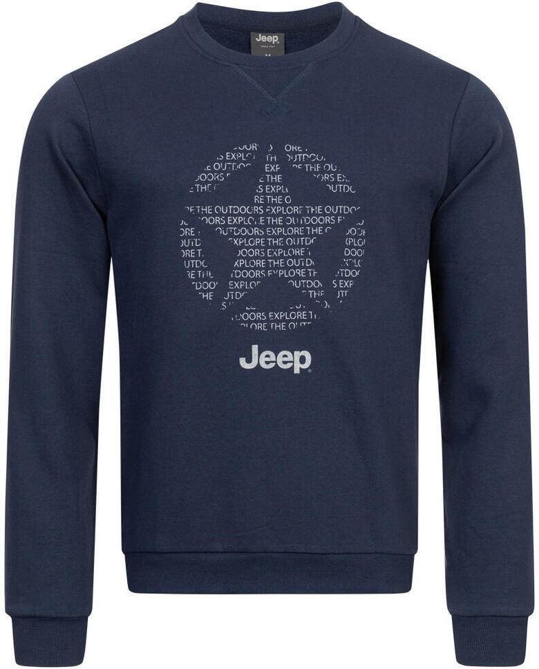 Bluza z Okrągłym Kołnierzem Jeep® dla Mężczyzn z Wzorem Gwiazdy