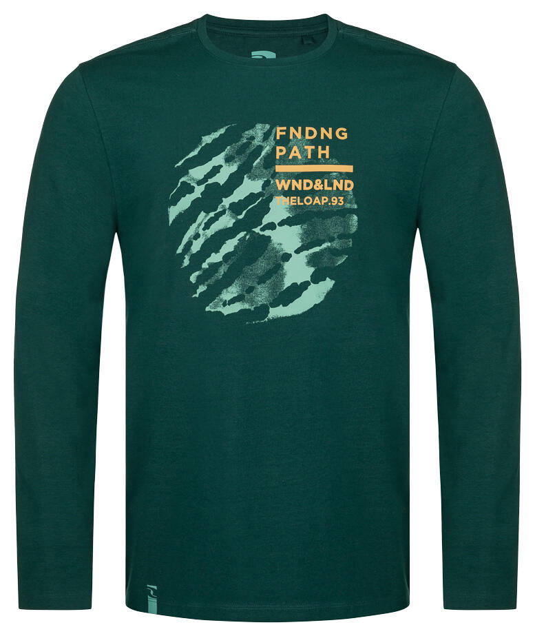 Męski T-shirt Aldar Zielony z Trwałej Bawełny - Rozmiar XL