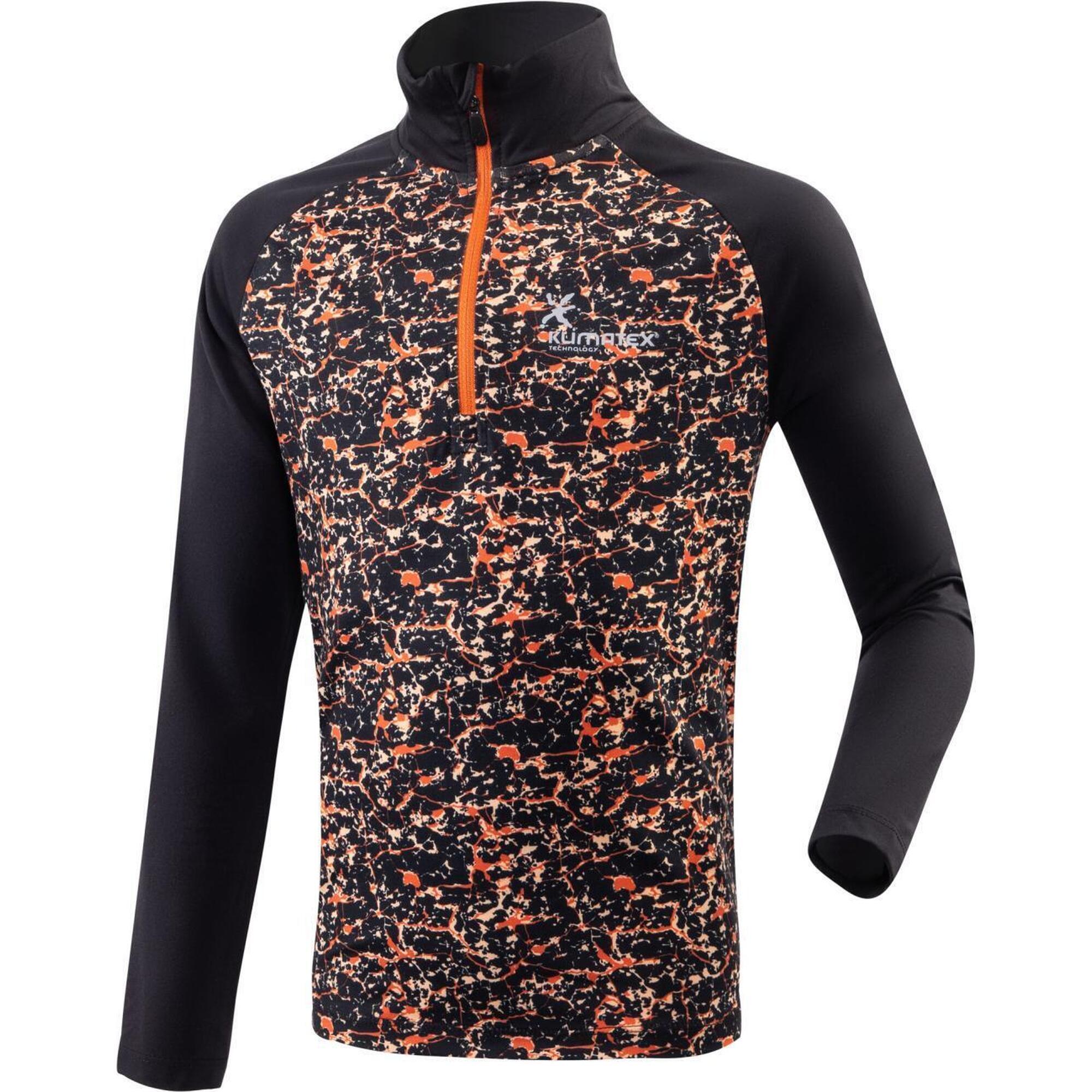 Silvini - Sweat-shirt Respirant Pour Enfants Climatex Hael Noir 122 - Chemise Manches Courtes - Noir - Decathlon