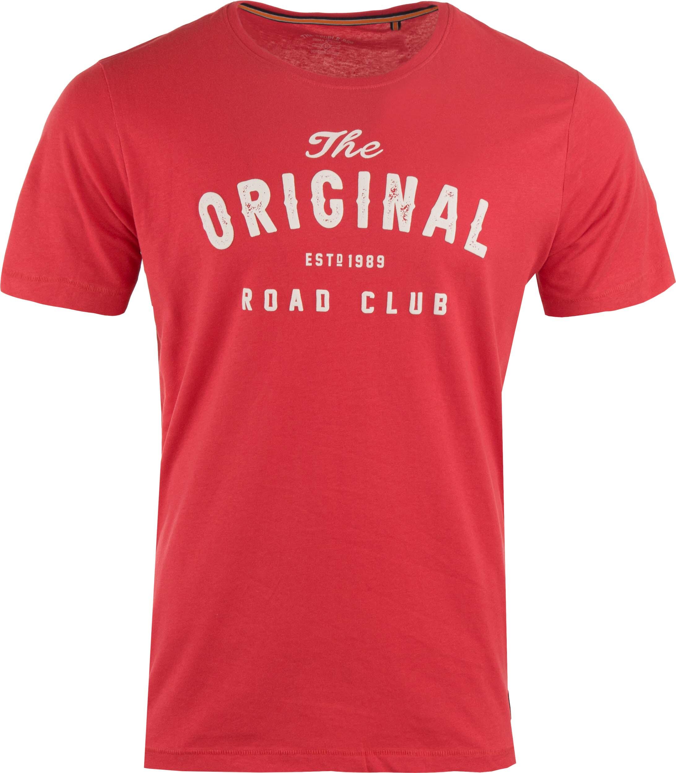T-shirt homme The People Rep. Revolution rouge 2/5