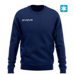 Sweat-shirt Givova Felpa Bleu 2XL - Confort et Style pour le Sport