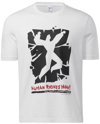 T-shirt Reebok Droits de l'Homme - Unisexe en Coton Biologique