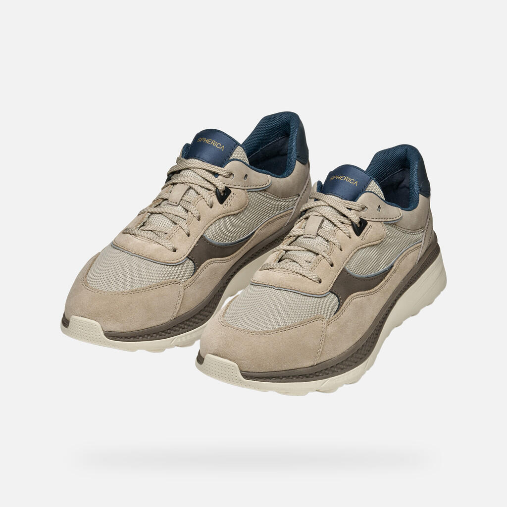 Baskets Homme U SPHERICA ACTIF X1 Beige 4/7