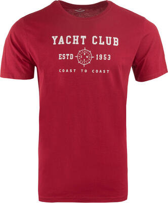 Camiseta hombre Corso da Vinci Livenza, roja, S