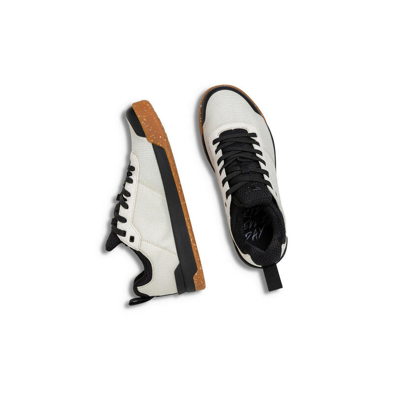 Accomplice Flat Men's Shoe - Blanc cassé