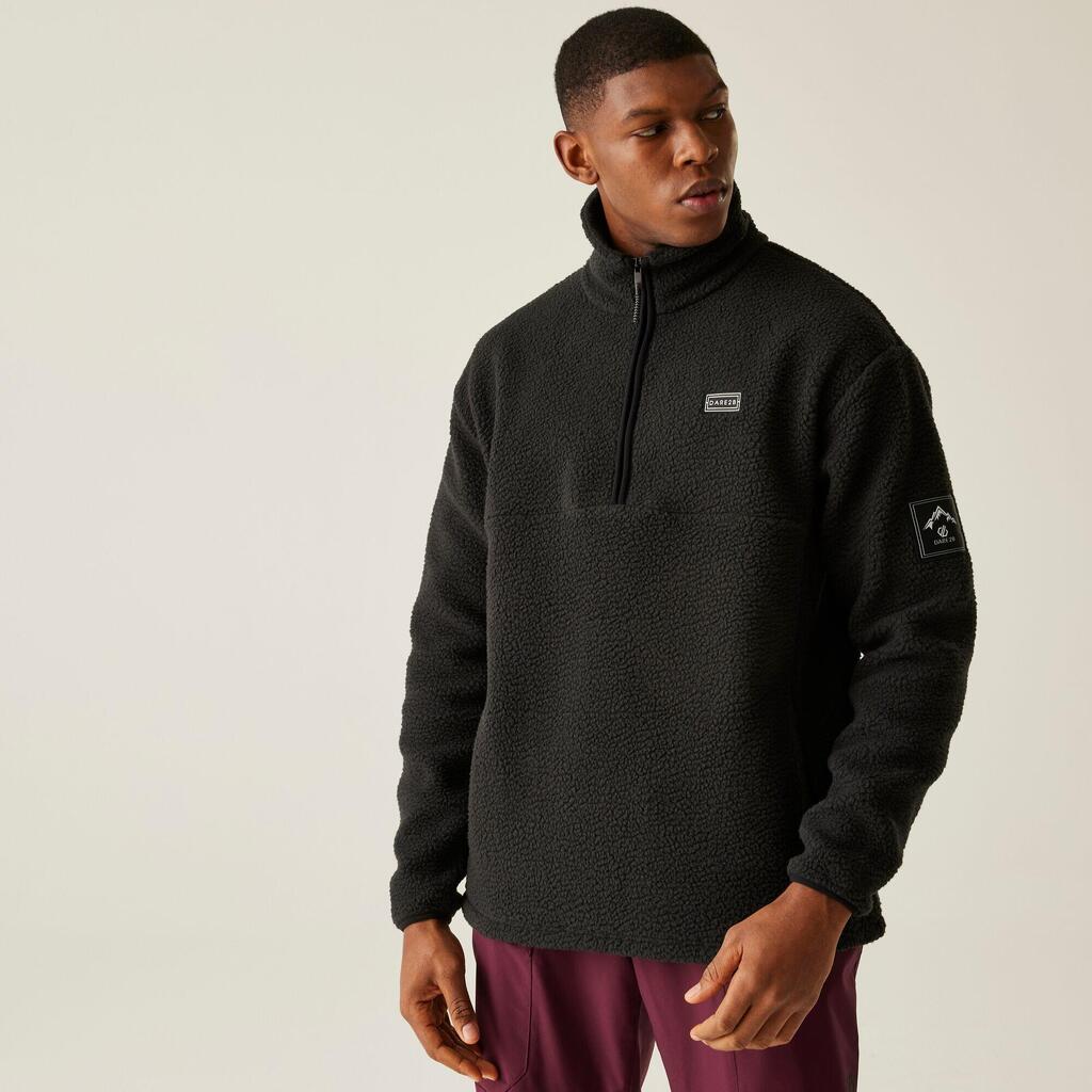 Mens Twin Tip Half-Zip Borg Active Fleece