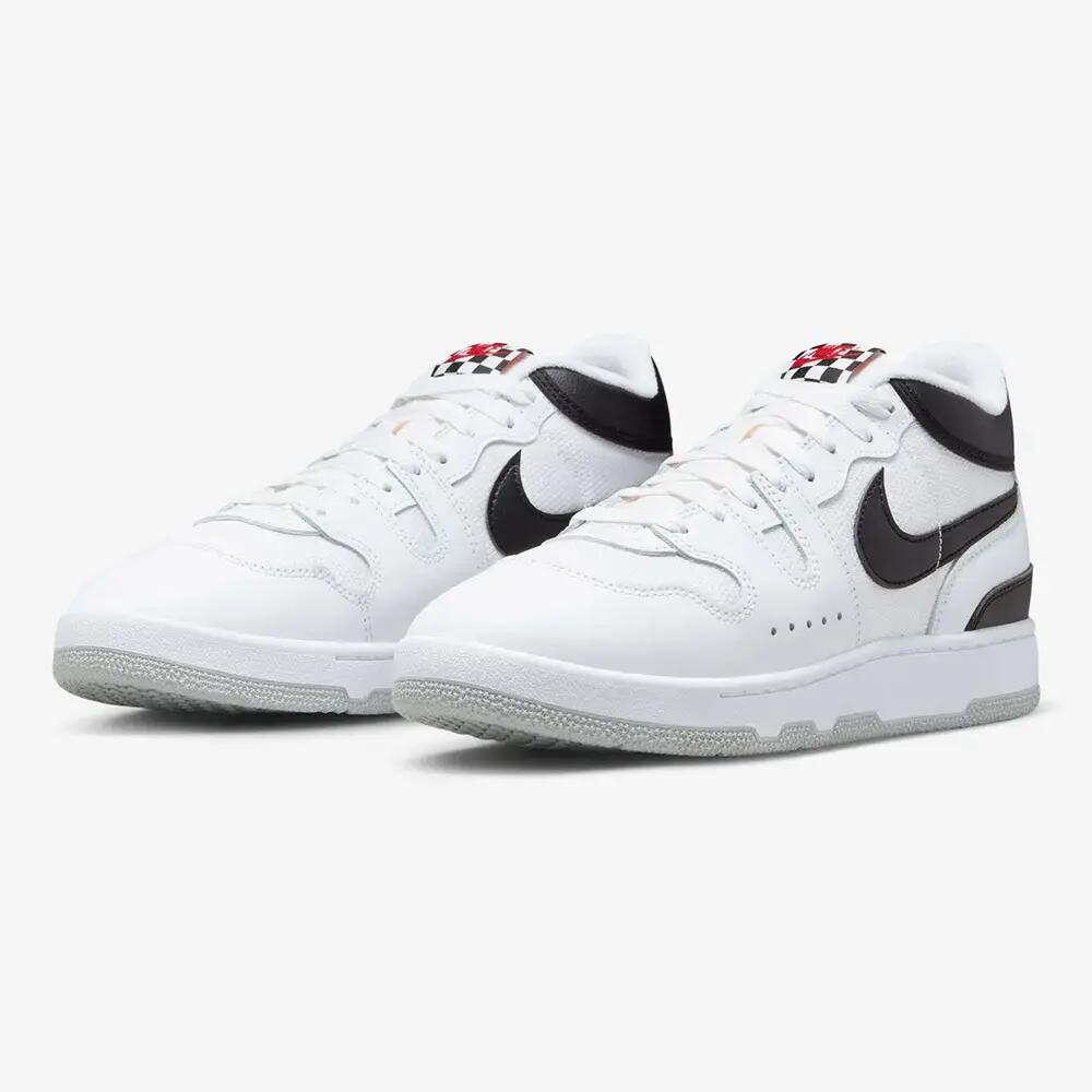 WHITE / BLACK