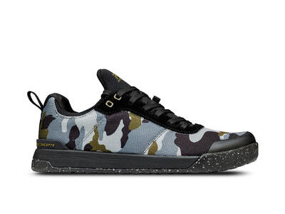 Accomplice flat herenschoen - olijf camo