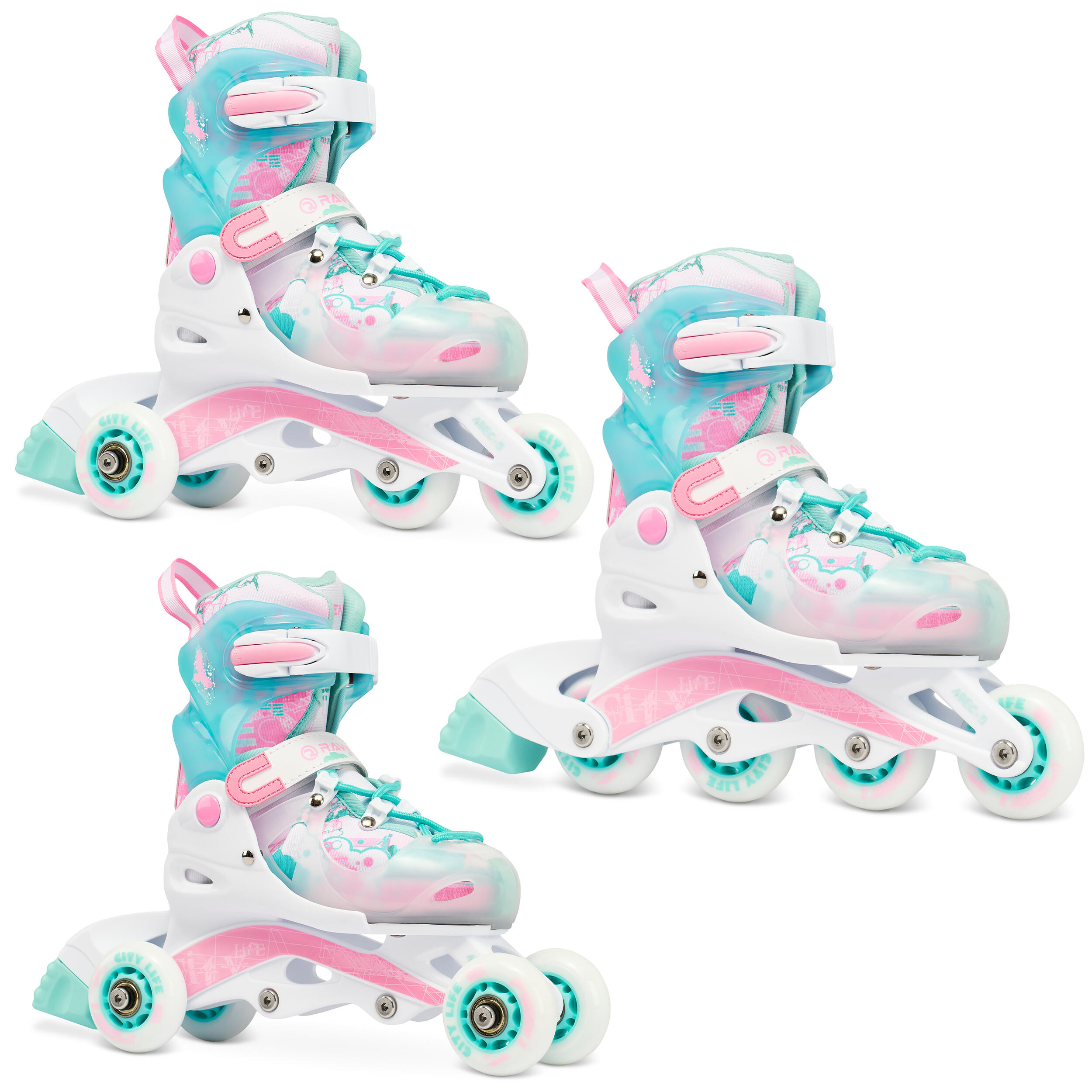 RAVEN Raven Princess 3-in-1 Verstelbare Skeelers