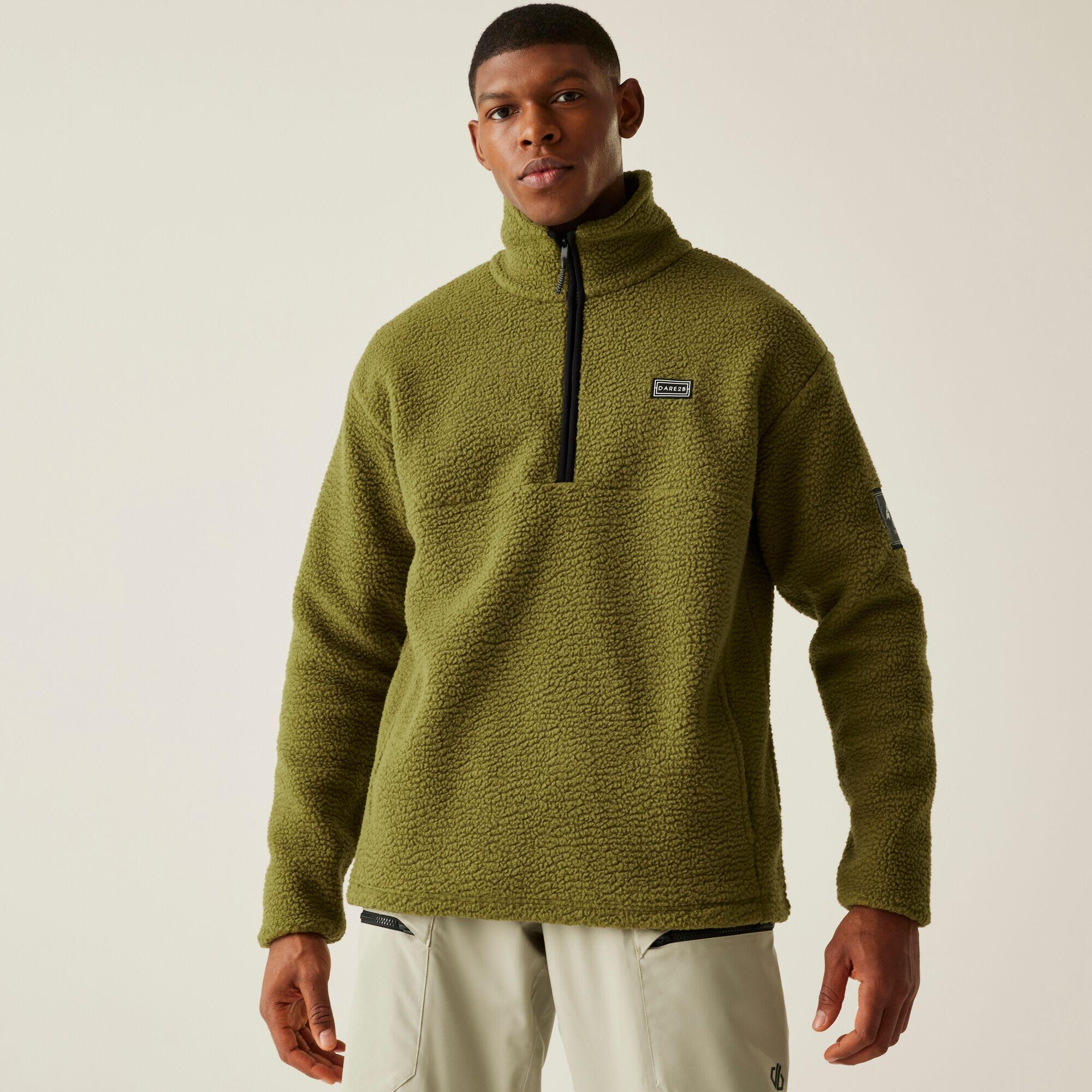 DARE 2B Mens Twin Tip Half-Zip Relaxed Insulating Active Fleece
