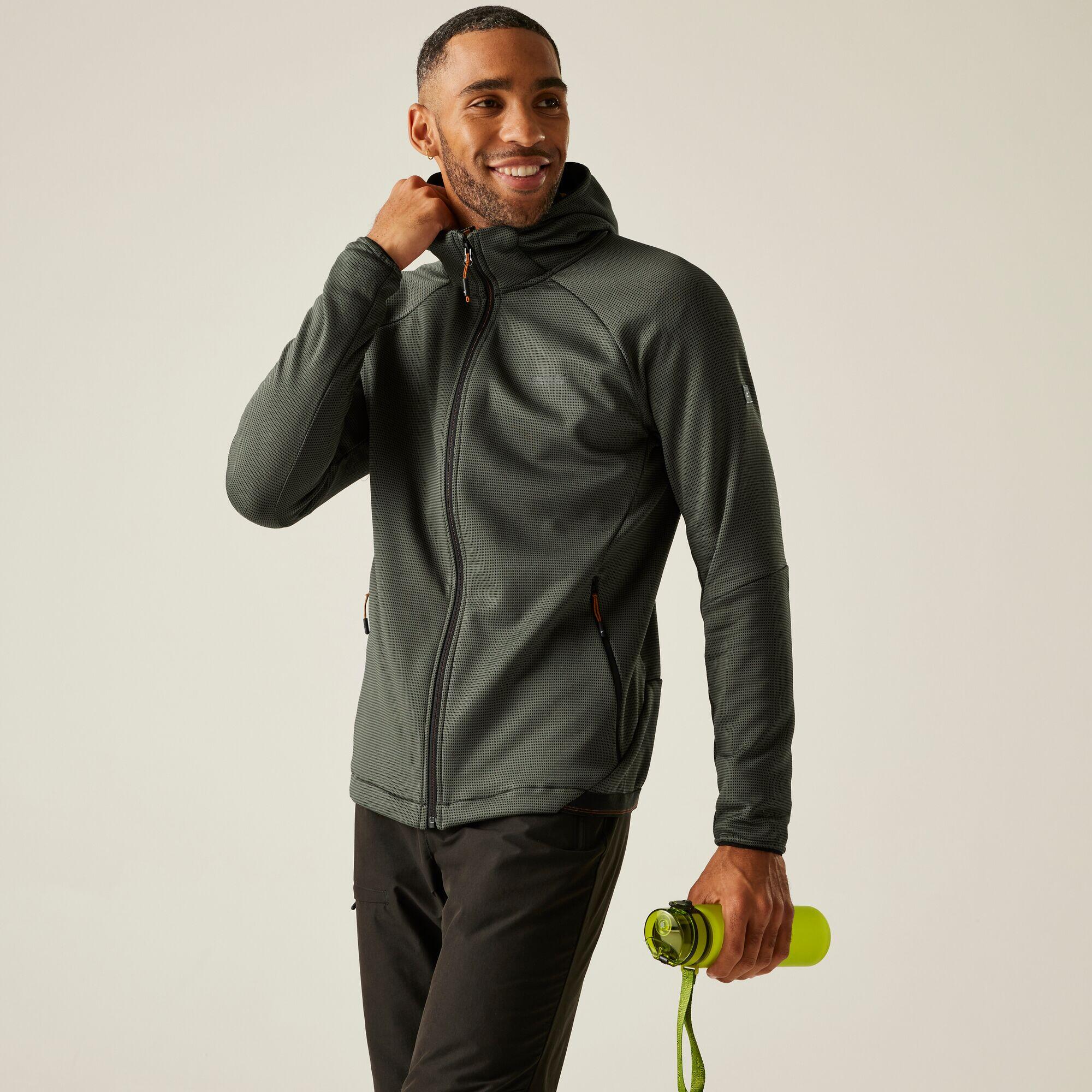 Regatta - Polaire À Capuche Active Extensible Entièrement Zippée Everet Pour Homme - Polaire - Decathlon