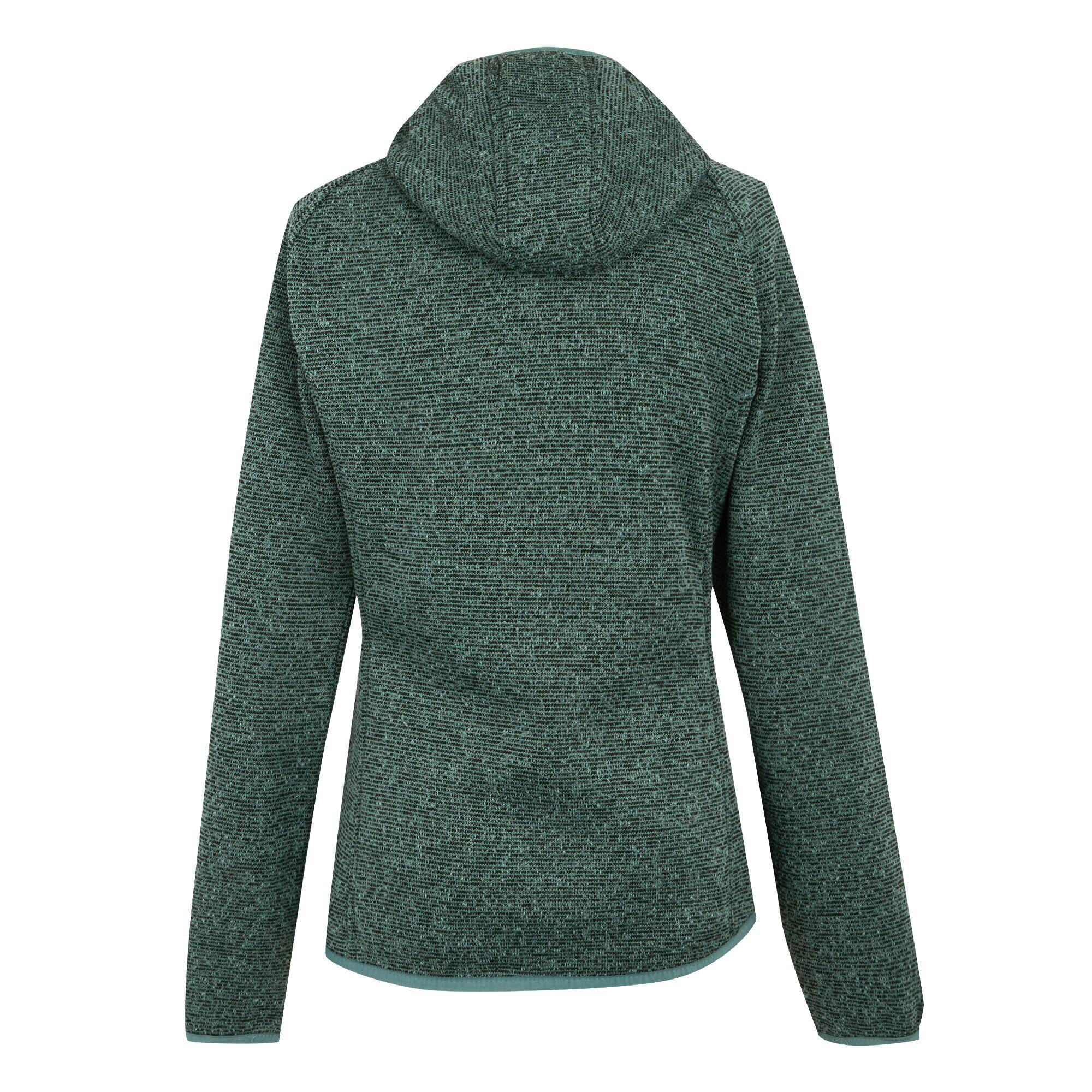 "Newhill" Fleecejacke für , mit Kapuze Damen Grüner Dunst 2/5