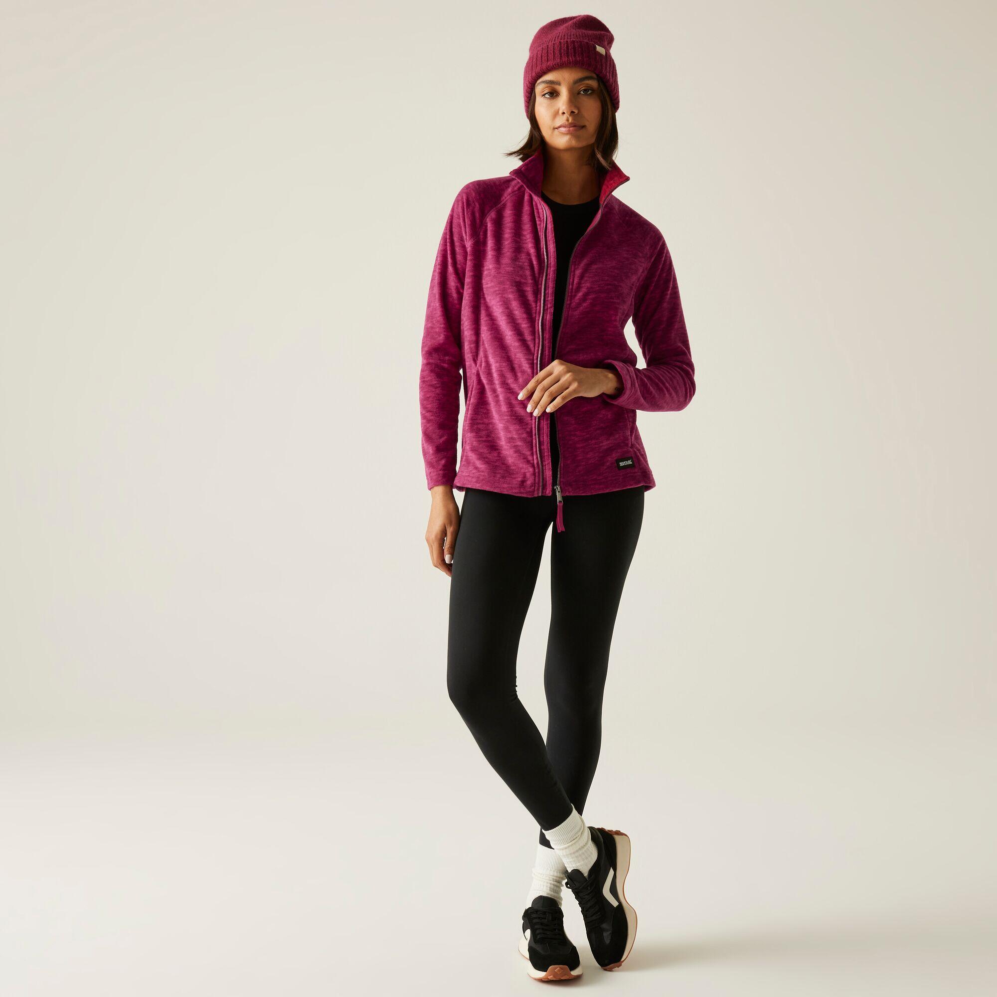 Mayse Leichtes Wärmendes Fleece mit durchgehendem Reißverschluss für Damen 4/7